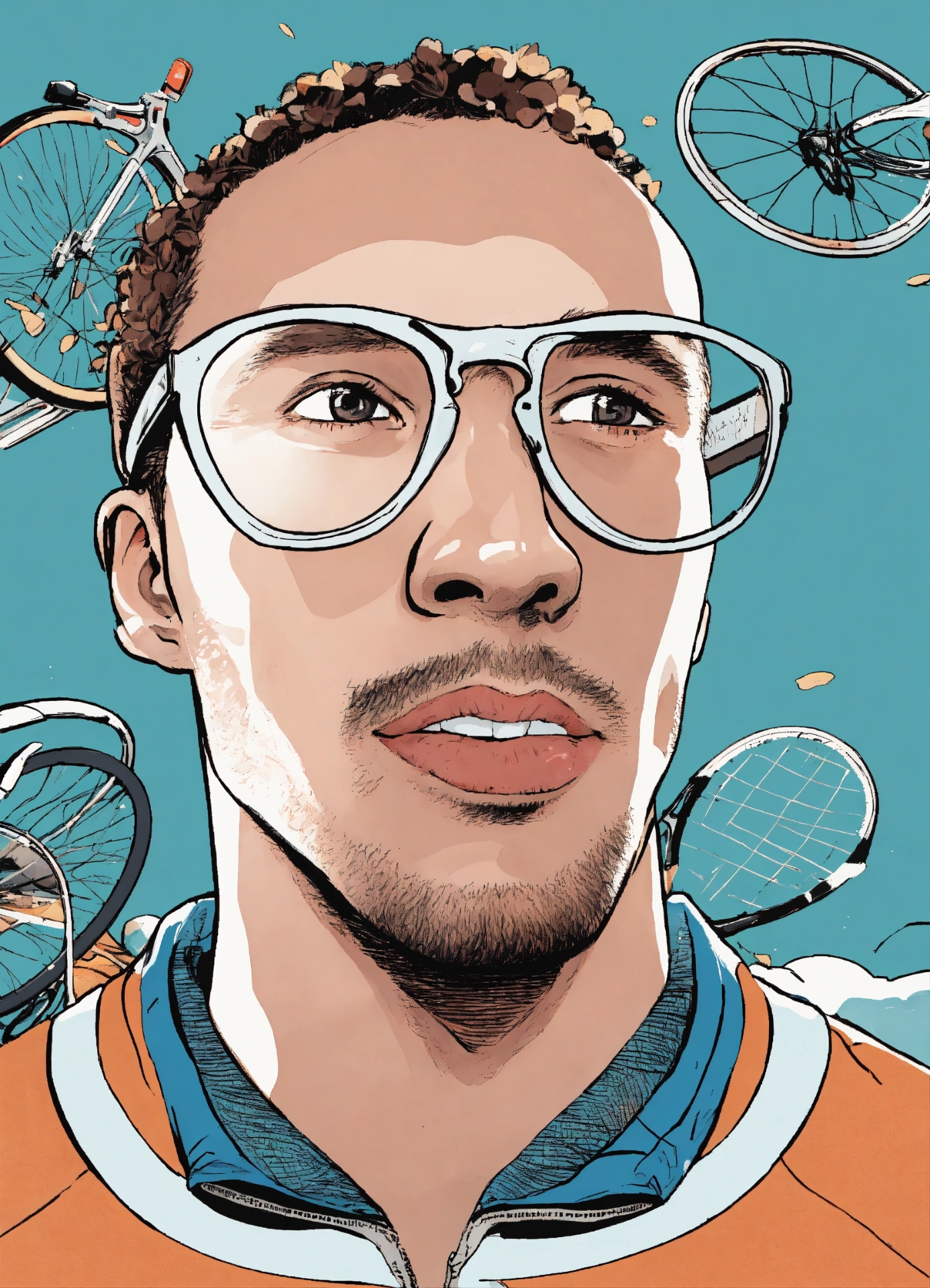 Daydream — Cyclist Portrait